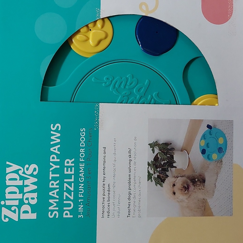 Interactive dog puzzle